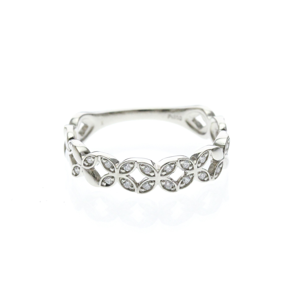 VENDOME Silver Diamond Ring